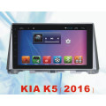Android System Car Tracker para KIA K5 2016 con coche DVD y navegación de coche